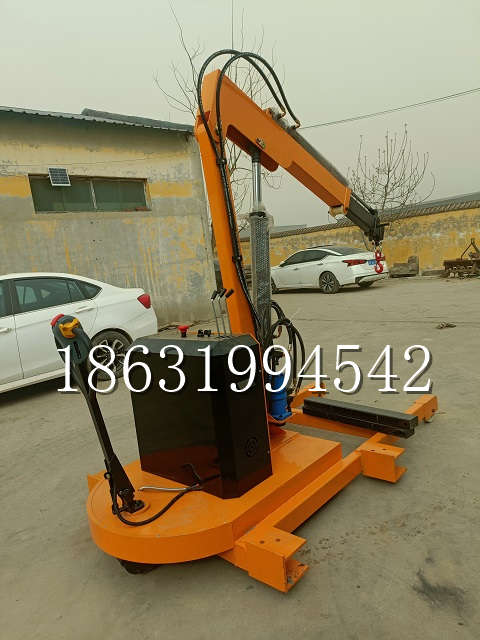 肇庆市自卸车厢随车吊 自制轮式四不像起重机 四驱平板吊 5吨 贵盛